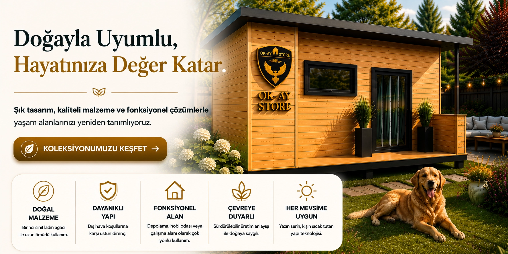 Doğayla Uyumlu Hayatınıza Değer Katar