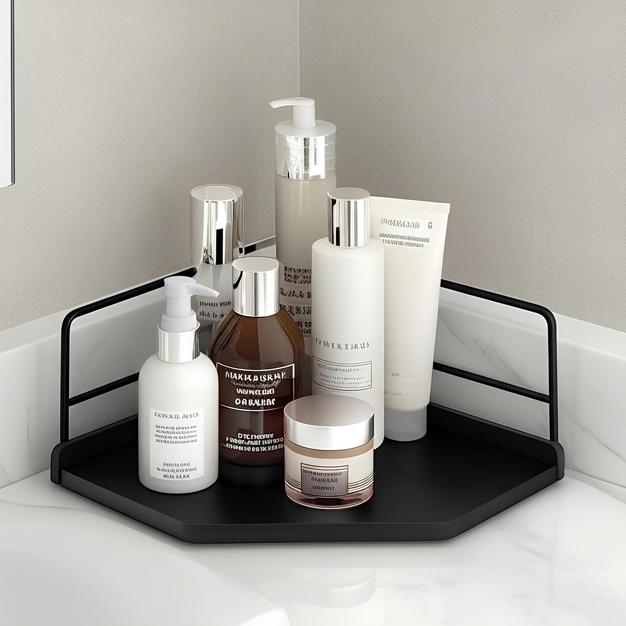 Dekoratif Ahşap Organizer | Paslanmaz Çelik Organizer – Mutfak, Banyo, Salon, Çalışma Masası