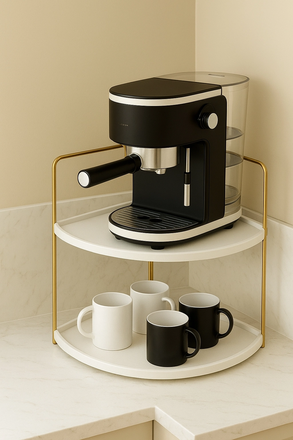 Mutfak Rafı Masaüstü Düzenleyici Organizer 2 Katlı Raf