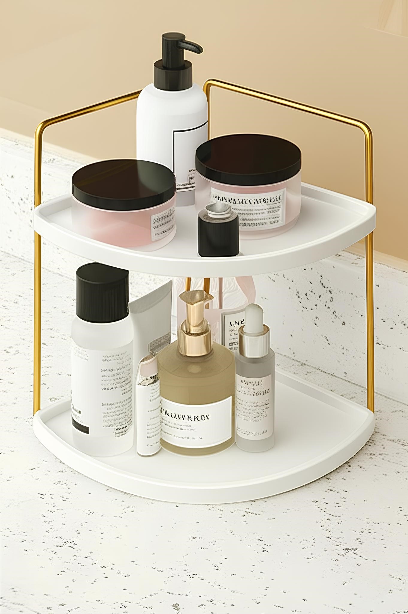 Mutfak Rafı Masaüstü Düzenleyici Organizer 2 Katlı Raf