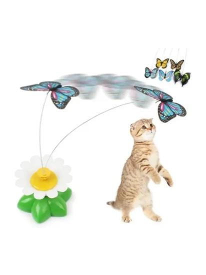 Hareketli Kelebek Kedi Oyuncağı